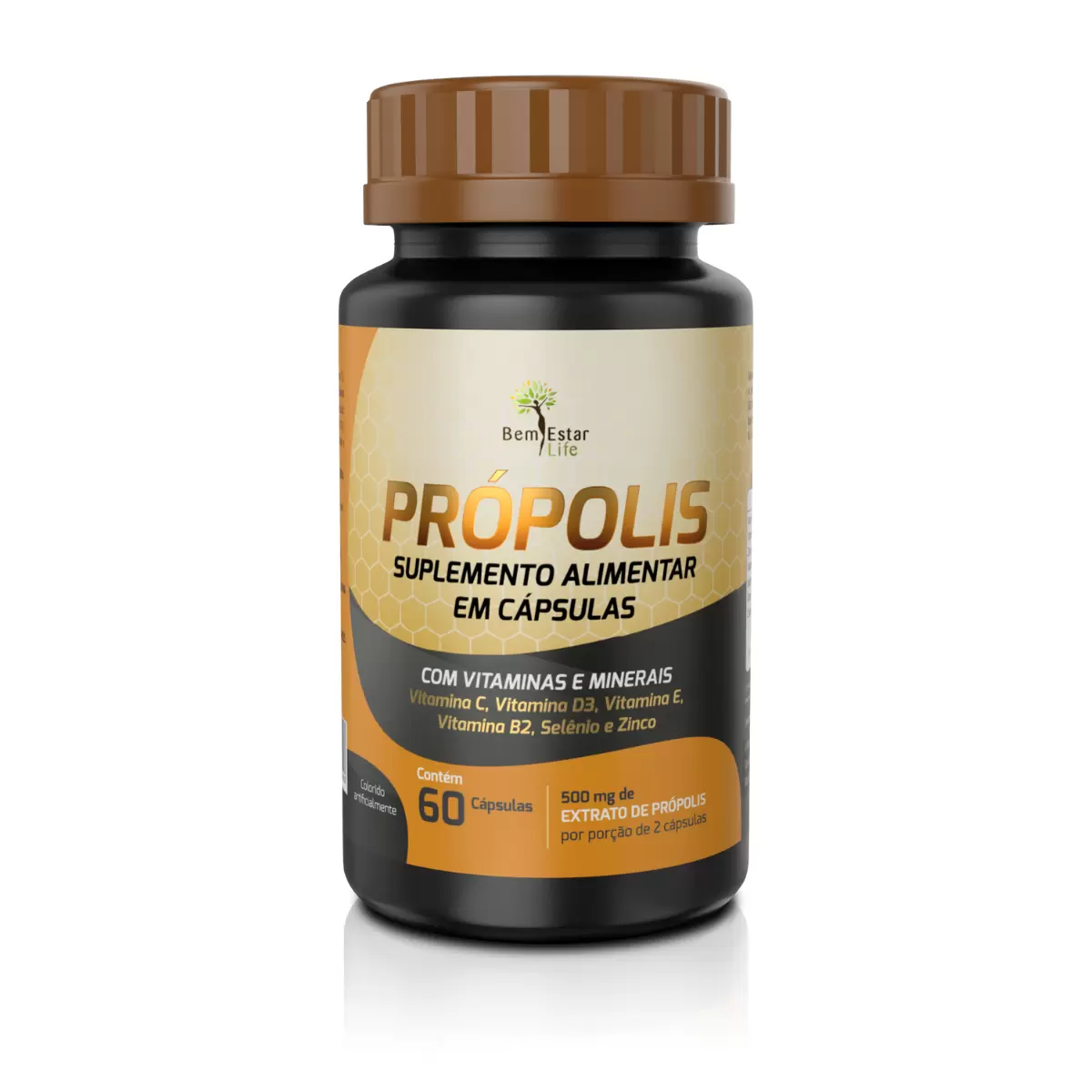 PROPOLIS COM ZINCO E VITAMINAS C, D3
