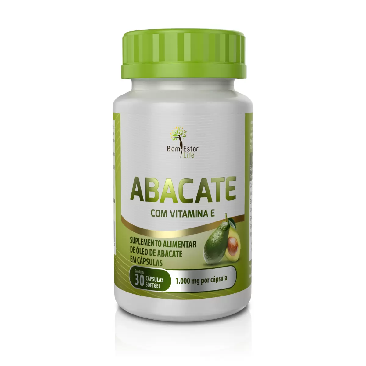 ABACATE + VITAMINA E - 30 Caps