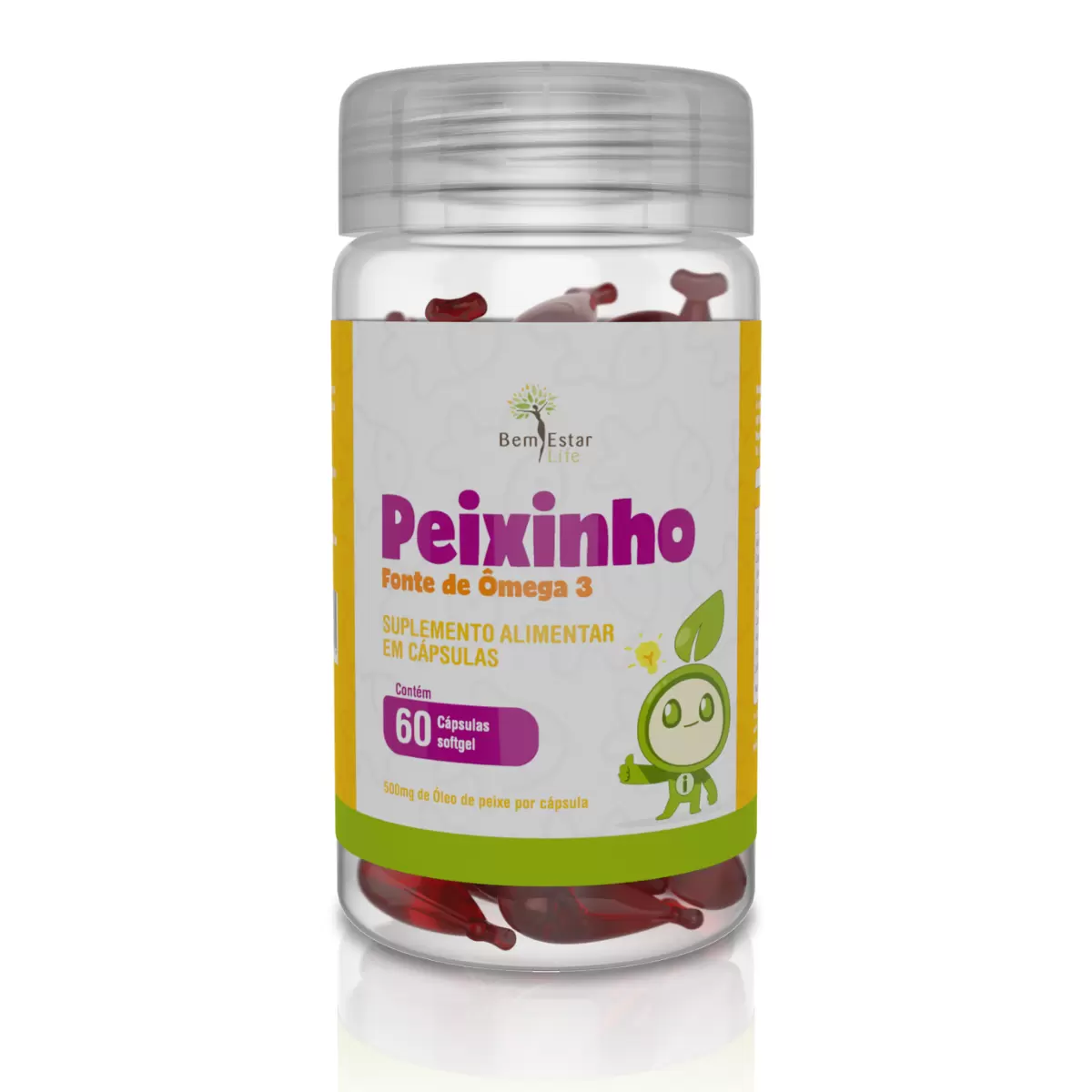 OMEGA 3 PEIXINHO 60 CAPS.