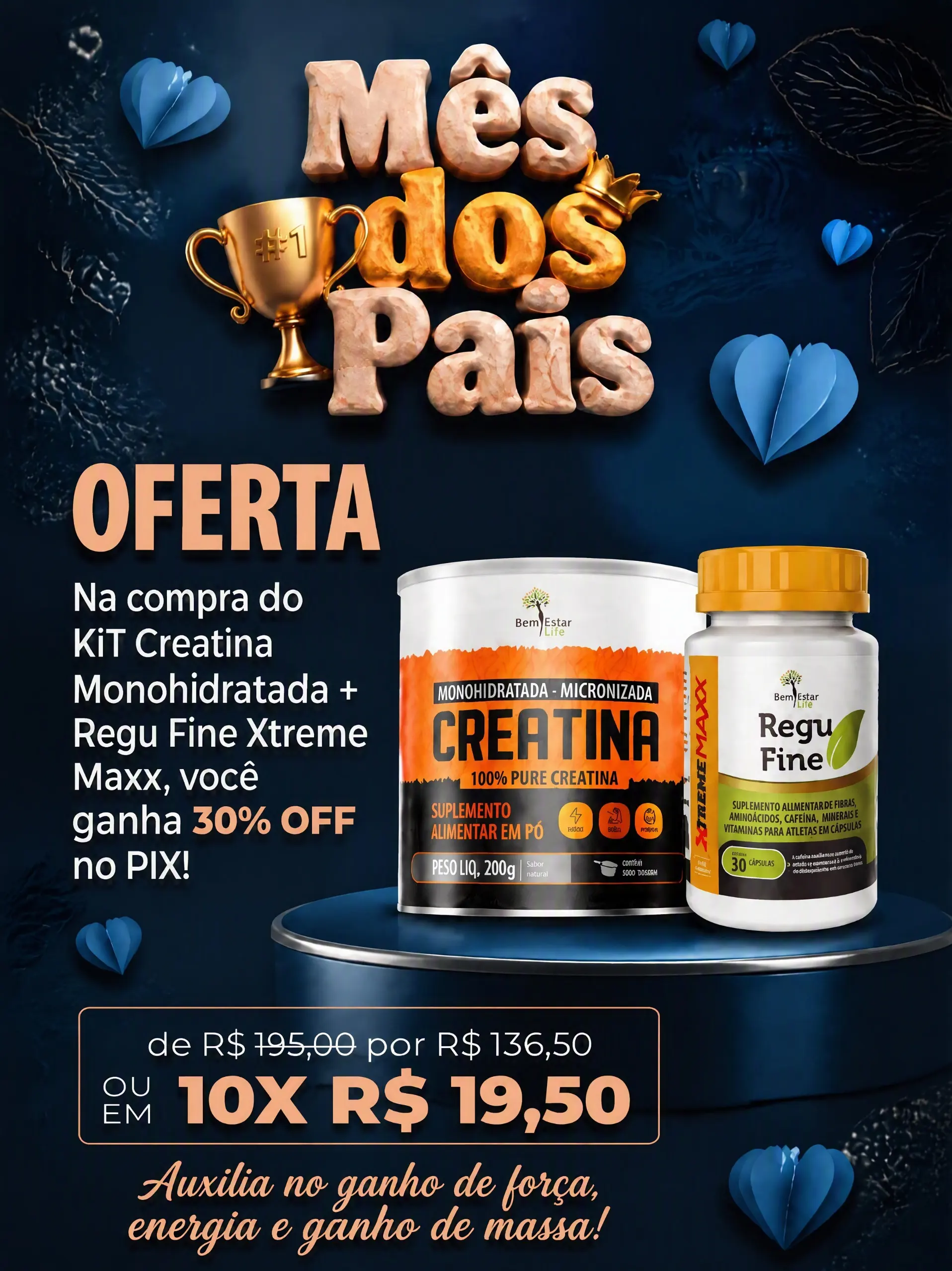 creatina + xtreme 30 caps 