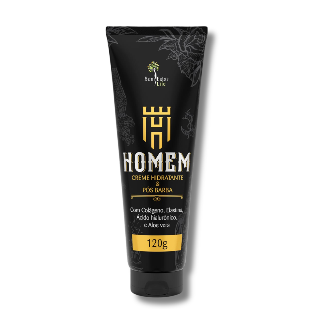 CREME HIDRATANTE E PÓS BARBA
