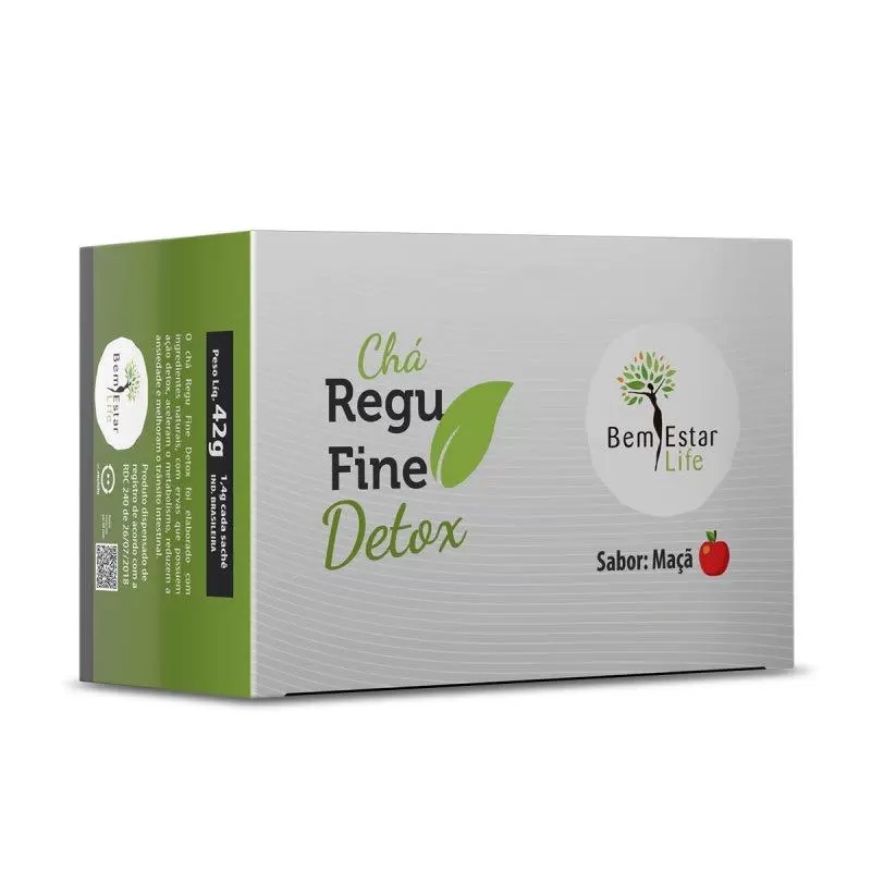 CHÁ REGU FINE DETOX 30 saches