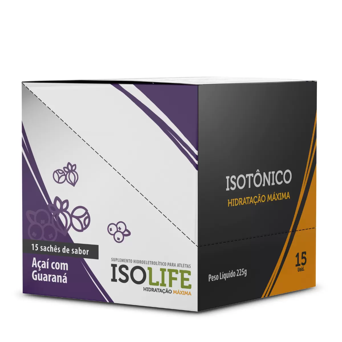 ISO LIFE - ISOTONICO - AÇAÍ COM GUARANÁ