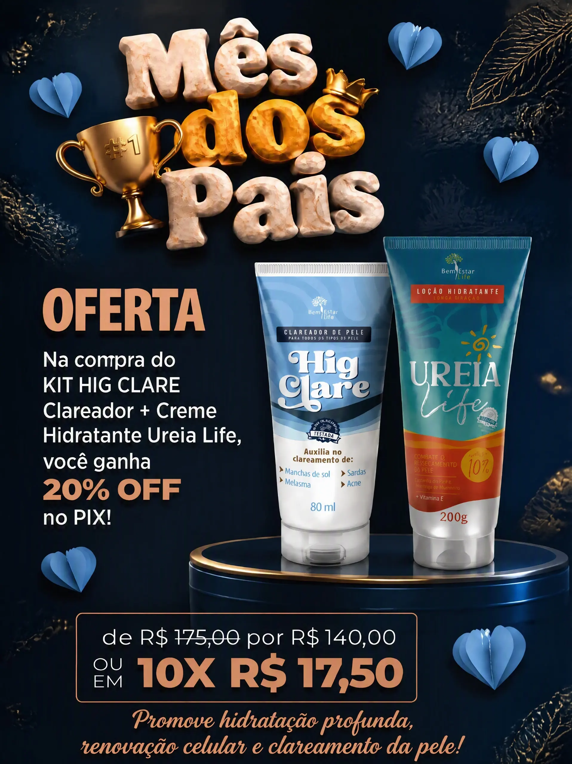 hig care + ureia 20% off