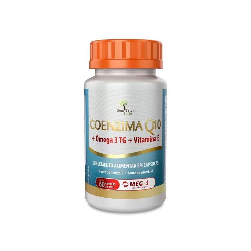 Nova COENZIMA Q10 + OMEGA 3 TG + VITAMINA E